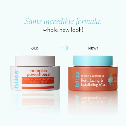 Bliss Pumpkin Powerhouse Resurfacing Face Mask - Clean Beauty, Cruelty-Free