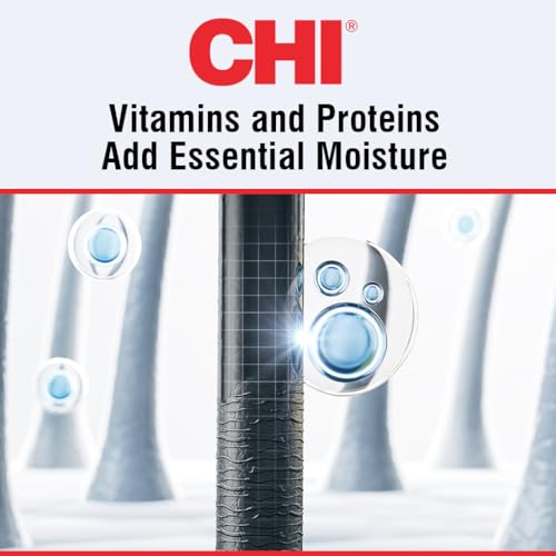 CHI 44 Iron Guard Thermal Protection Spray for Hair, Heat Damage Shield with Ceramic Minerals, Lightweight Styling Spray, Frizz Control & Shine Enhancer, 2 Fl Oz