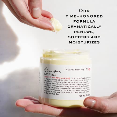 C.O. Bigelow Lemon Body Cream, Lotion for Dry Skin