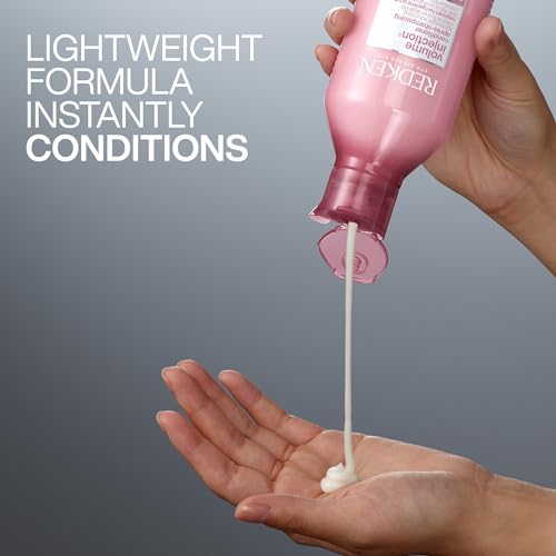 Redken Volume Injection Conditioner – For Fine Hair, 10.1 Fl Oz