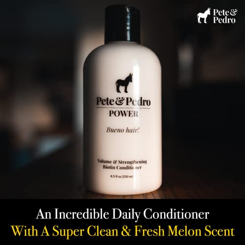 Pete & Pedro Power Volumizing Conditioner Biotin & Strengthening, 8.5 oz