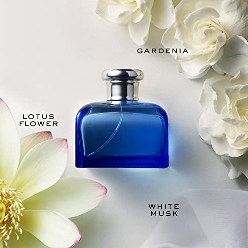 Ralph Lauren Blue Eau de Toilette - Aquatic Floral Perfume - 4.2 Fl Oz