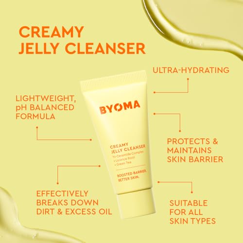 BYOMA So Bright Set – Jelly Cleanser, Brightening Serum, Rich Cream