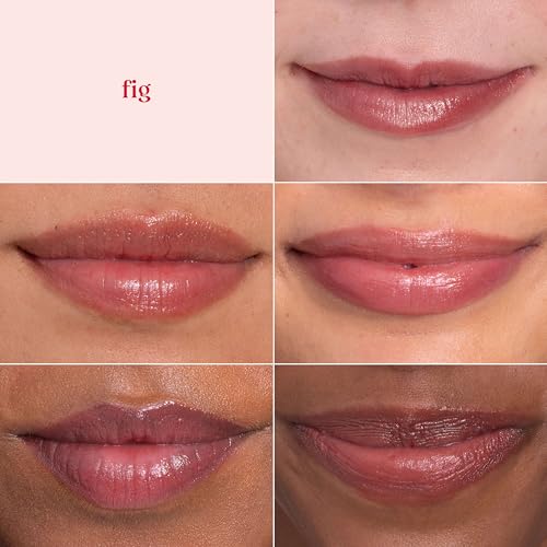Burt's Bees Lip Shimmer Nude Collection, Tinted Lip Balm, 0.09 oz., 3 Tubes