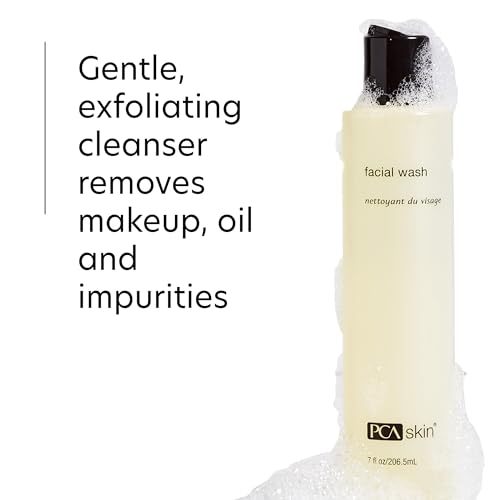 PCA SKIN Gentle Foaming Face Wash, Gentle Hydrating Cleanser, 7 oz