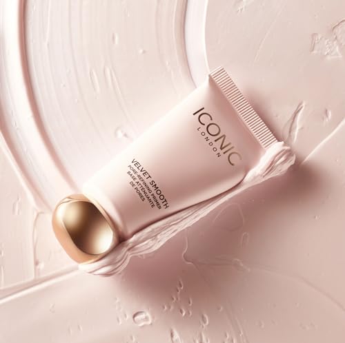ICONIC LONDON Velvet Smooth Pore-Refining Primer | Vegan, 1.01 Fl oz