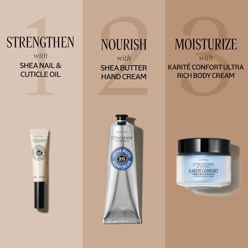 L'Occitane Nourishing Nail & Cuticle Oil with 30% Shea Oil. 0.25 fl oz
