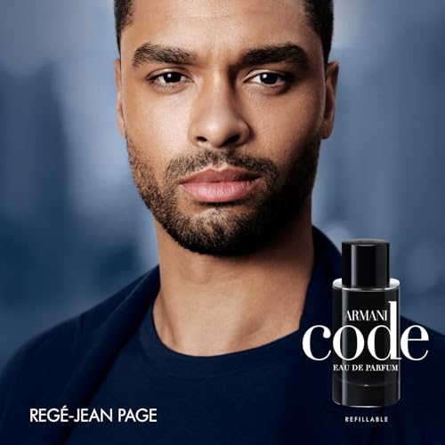Armani Beauty – Code – Eau de Parfum – Cologne for Men – Fougère Ambery Spicy Men’s Fragrance – Green Mandarin, Nutmeg, Tonka Bean Notes - 1.7 FL Oz