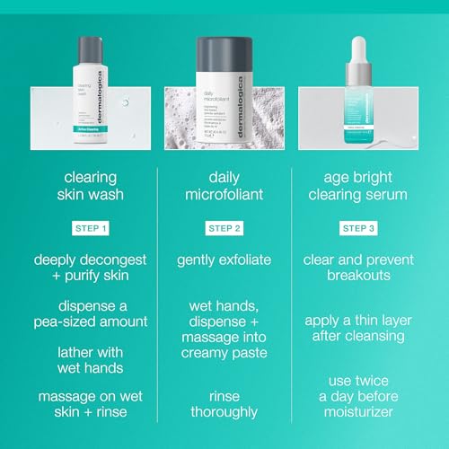 Dermalogica Clear and Brighten Kit, Travel Size