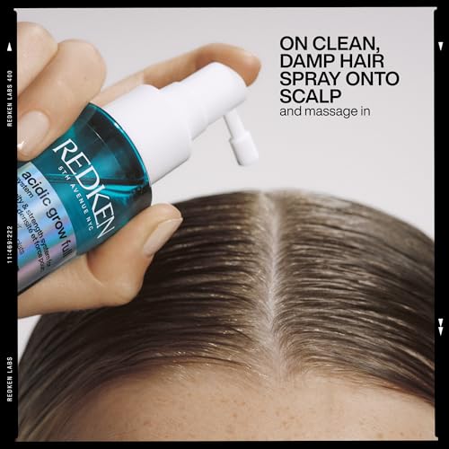Redken Acidic Grow Full Scalp & Hair Serum – For Thicker Hair, 3.4 Fl Oz
