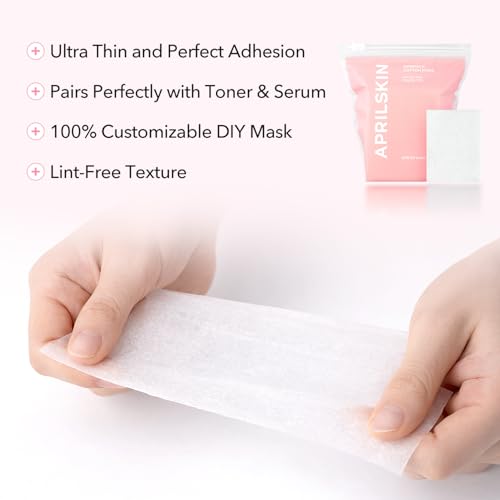 APRILSKIN Facial Cotton Pads for Toner, DIY Mask