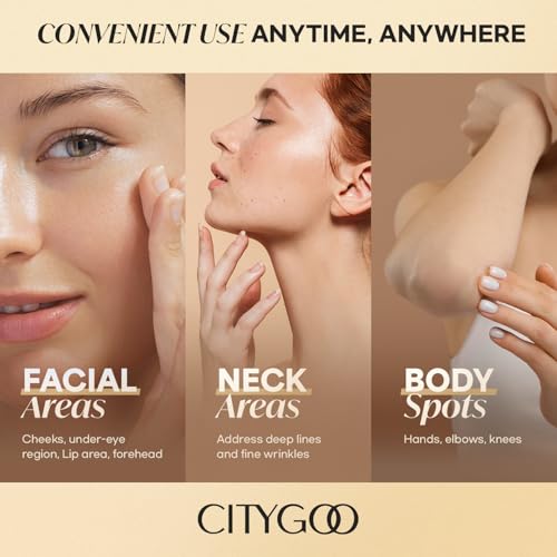CITYGOO Retinol Eye Stick With Collagen, Hyaluronic Acid For Dark Circle, Under Eye Cream Anti Aging, For Puffiness and Bags Reduces Fine Lines