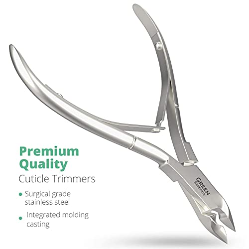 Professional Cuticle Trimmer & Nippers, Stainless Steel Nail Care Tool