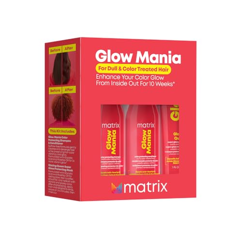 Matrix Glow Mania Mini Trial Kit – For Dull & Color-Treated Hair