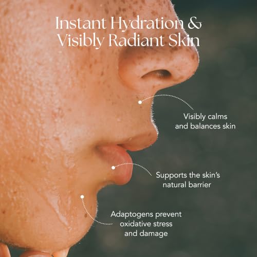 RANAVAT Radiant Rani Brightening Saffron Facial Essence - Hydrating Milk Toner Formulated with Niacinamide & Squalane to Moisturize & Calm Skin - Helps Improve the Appearance of Dark Spots (100ml)