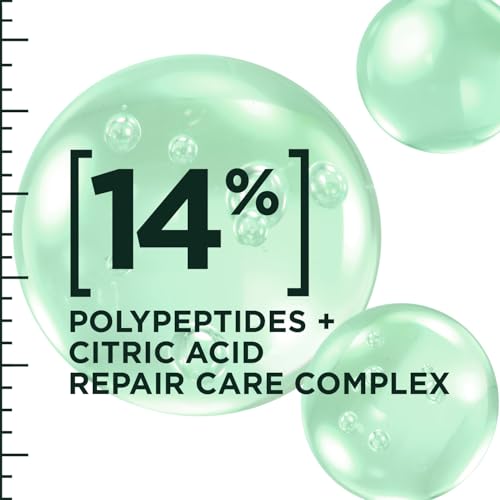 Garnier Fructis Hair Filler Fullness Repair Conditioner, Volumizing Conditioner with Polypeptides and Hair Repair Complex for Thin, Weak Split Ends, 10.1 Fl Oz
