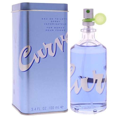 Curve Women's Perfume, Eau de Toilette EDT Spray, 3.4 fl oz