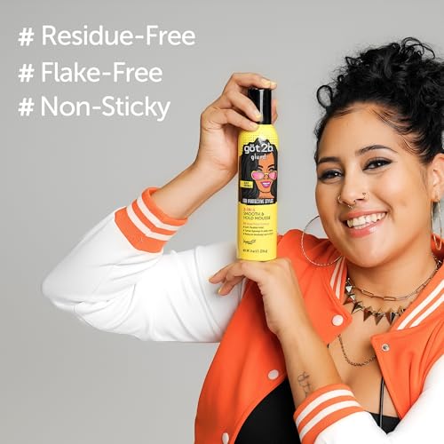 Got2B Glued 2-in-1 Smooth & Hold Hair Mousse, 8 Fl Oz