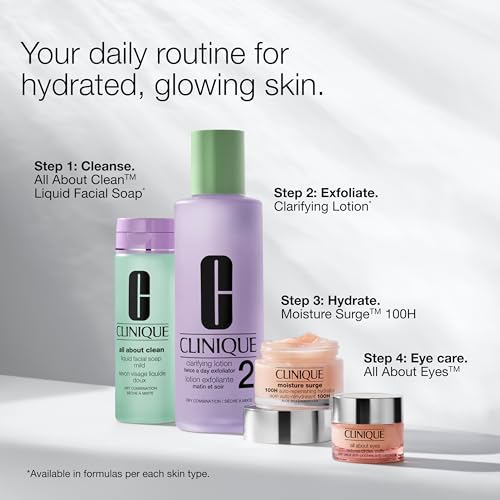 Clinique All About Eyes Lightweight Eye Cream With Vitamin C | Hydrating, Brightening, Depuffing + Dark Circle Reducing, 1 Ounce