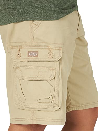Lee mens Dungarees New Belted Wyoming Cargo Shorts, Buff, 36 US