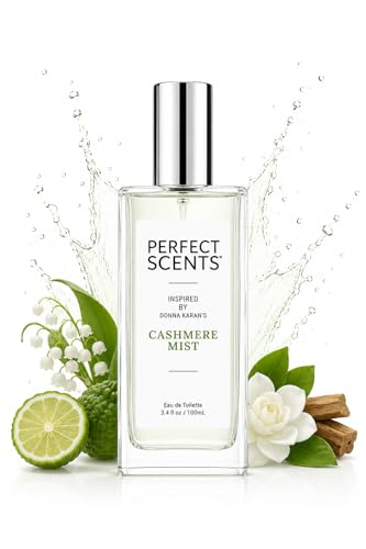 Perfect Scents – Inspired by Donna Karen’s Cashmere Mist Eau de Toilette, 3.4 fl oz