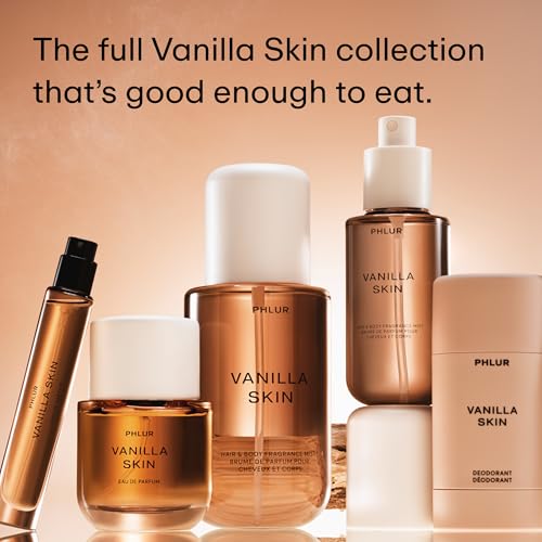 PHLUR Vanilla Skin Perfume for Women & Men, 9.5 mL