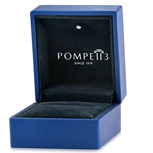 P3 POMPEII3 Pompeii Men's 1CT Diamond Rectangle Cluster Ring 10k Gold Lab Grown - Size 6.5 (F/G,VS1-VS2)