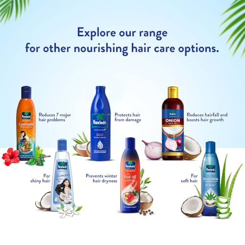 Parachute Advansed Gold Coconut Hair Oil with Vitamin E| Pure Coconut Oil| For Long, Strong & Nourished Hair| Indian Hair Oil | 13.5 Fl.oz.