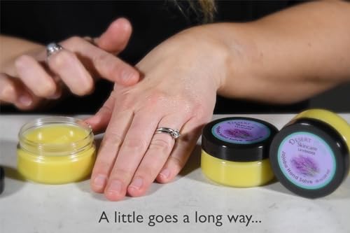 USDA Organic Lavender Jojoba Oil Hand Salve for Rich Conditioning (2 oz)