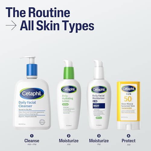 Cetaphil Sheer Mineral Sunscreen Stick, Face & Body, SPF 50, 0.5oz