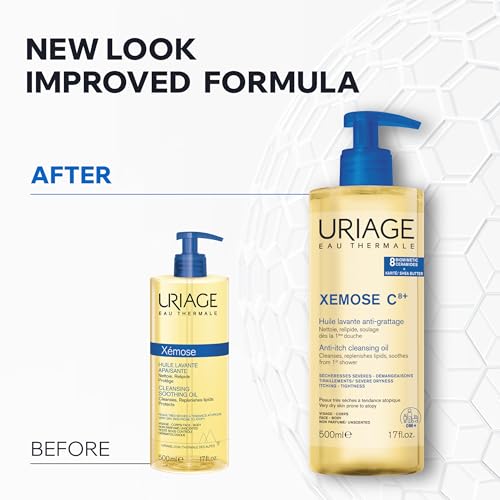 Uriage Shower Oil Xemose C8+ Face & Body Anti-scratch Wash