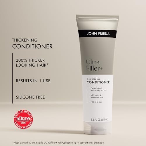 John Frieda ULTRAfiller+ Thickening Conditioner, Biotin, 8.3 fl oz