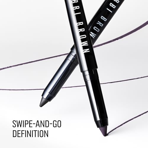 Bobbi Brown Long-Wear Cream Liner Stick | 24-Hour Waterproof, Smudge-Proof Eyeliner with Fine Tip and Built-In Sharpener | Creamy Matte Finish for Smokey Eye Makeup, Rich Chocolate, 0.03 Ounce