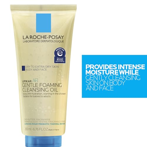 La Roche-Posay Lipikar AP+ Gentle Foaming Cleansing Oil, 6.76oz