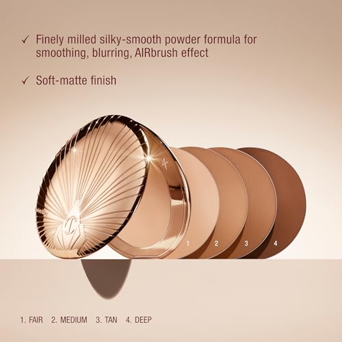 Charlotte Tilbury Airbrush Matte Bronzer - Smoothing & Blurring Powder