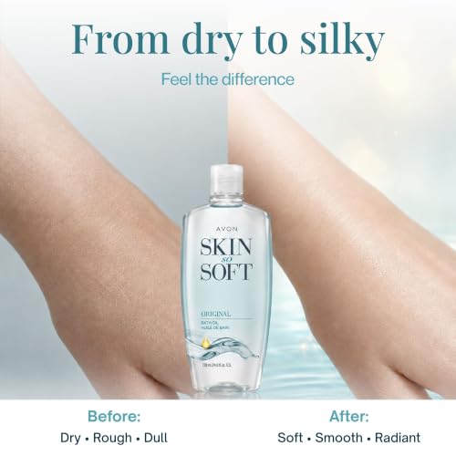 AVON Skin So Soft Original Bath Oil - 24.6 oz - Moisturizing Body Oil