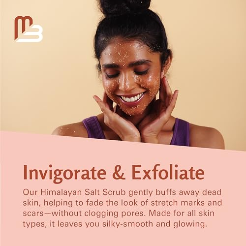 Exfoliating Himalayan Salt Scrub with Collagen & Stem Cells, 16 oz by M3
