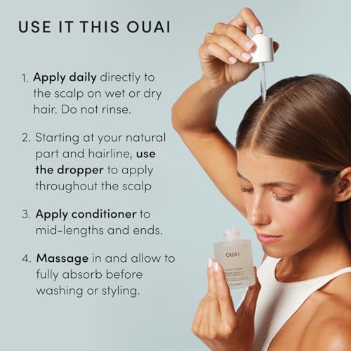 OUAI Scalp Serum - Balancing Hair Serum (2 Fl Oz)