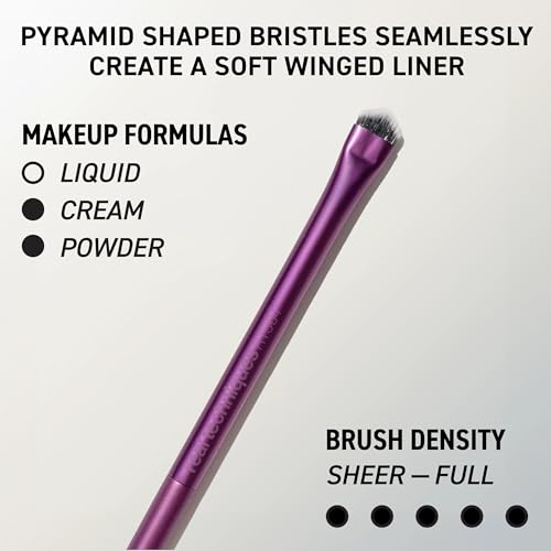 Real Techniques Big Blends Energy Brush + Dual-Sided Puff Kit, 6-Piece Set