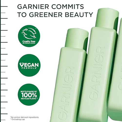 Garnier Fructis Hair Filler Fullness Repair Conditioner, Volumizing Conditioner with Polypeptides and Hair Repair Complex for Thin, Weak Split Ends, 10.1 Fl Oz