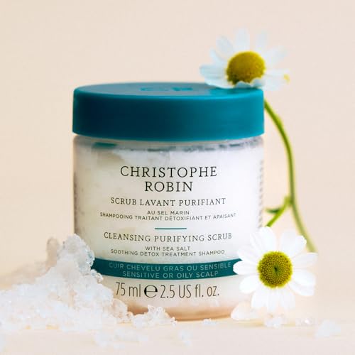 Christophe Robin Purifying Scalp Scrub with Sea Salt, 2.5 fl. oz