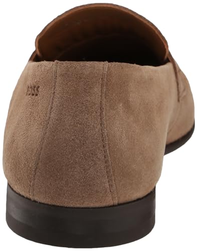 BOSS Smooth Suede Slip On Loafers