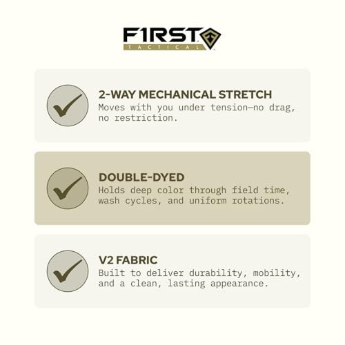 First Tactical 114011-729-36-30 Men's V2 Tactical Pant Midnight Navy 36