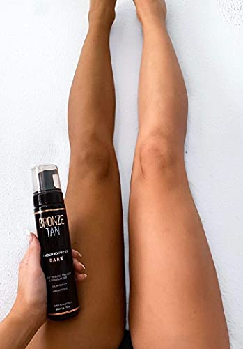 Bronze Tan Dark Self Tanner Mousse, Sunless Tanning Foam, 200 mL/6.7 fl oz