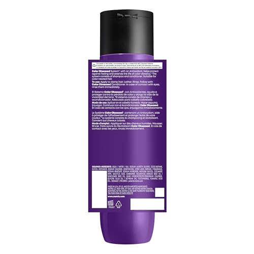 Matrix Color Obsessed Antioxidant Shampoo | Enhances Hair Color & Prevents Fading | For Color Treated Hair | Cruelty Free | Salon Shampoo | Packaging May Vary | 10.1 Fl. Oz. | Vegan