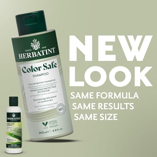 Herbatint Color Safe Shampoo for Color Treated Hair, Aloe Vera, 8.8 oz