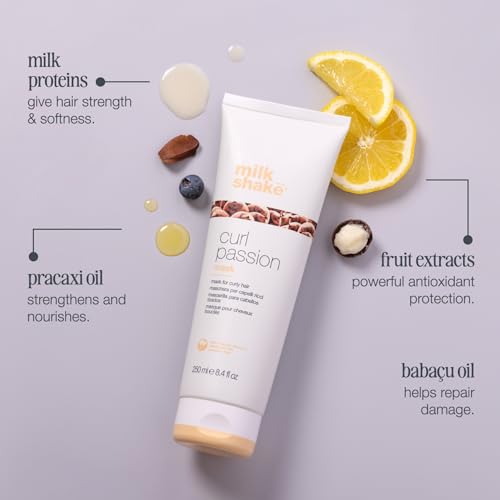 milk_shake Curl Passion Mask - Nourishing Hydrating Mask the Reduces Frizs for Curl Hair| 8.4 fl oz (250 ml)