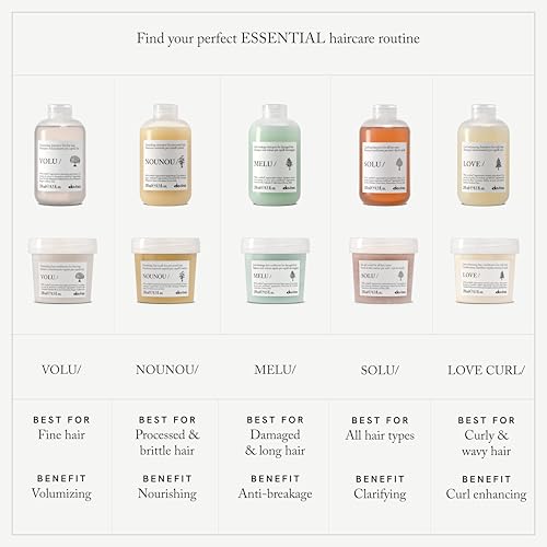 Davines VOLU/Conditioner Detangles, Enhances Shine For Fine Hair 8.5 Fl Oz