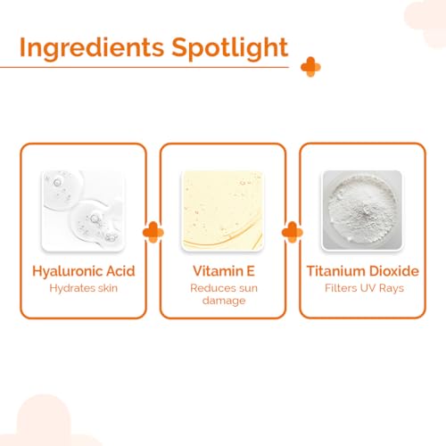 The Derma Co 1% Hyaluronic Sunscreen Aqua Gel with SPF 50 & PA++++ | Broad Spectrum UVA/B & Blue Light Protection | Lightweight & Quick Absorbing with Vitamin E | 1.76 Oz/50g