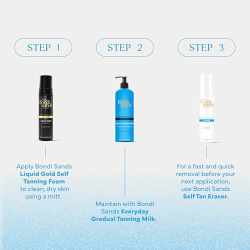 Bondi Sands Liquid Gold Self Tanning Foam, 6.76 Fl Oz